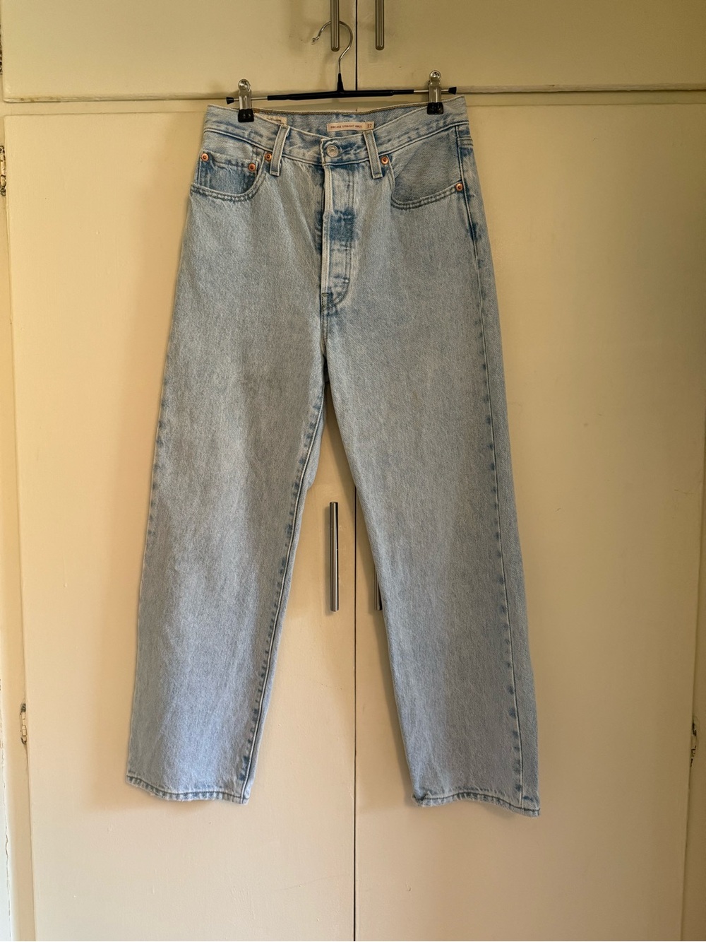 Levi’s Straight Ankle - 27 - Light Wash